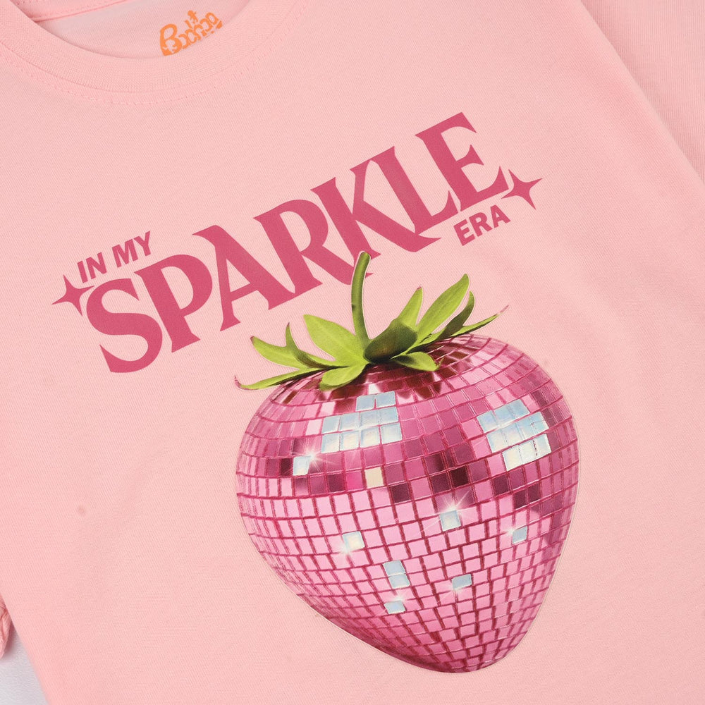 Girls Jersey/Terry T-Shirt H/S In My Sparkle ERA