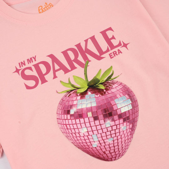 Girls Jersey/Terry T-Shirt H/S In My Sparkle ERA