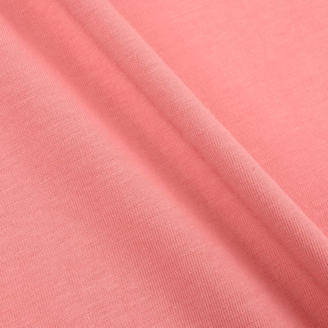 Girls Jersey/Terry T-Shirt Pink ERA