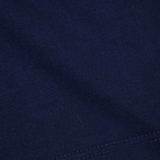 Infant Girls Jersey/Terry T-Shirt More Love-Navy Blue