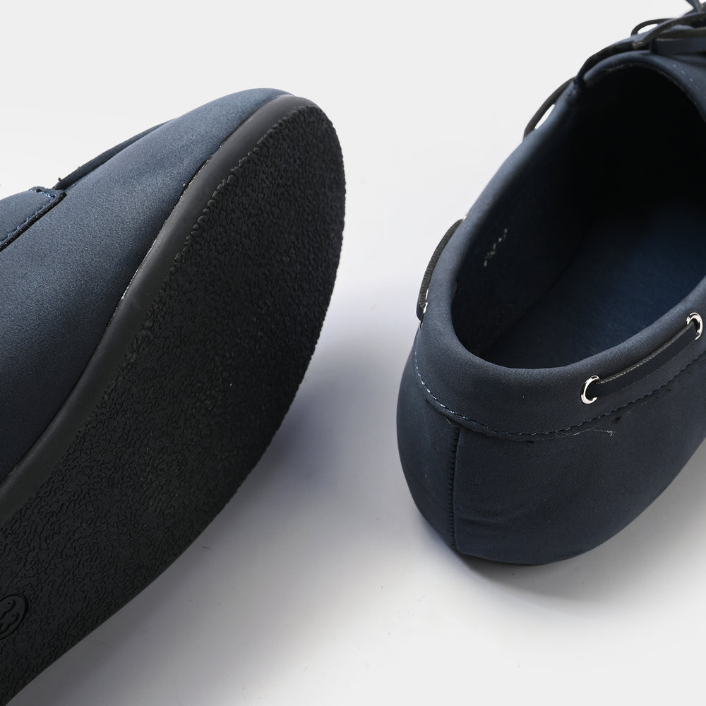 Girls Loafers 260-2-NAVY