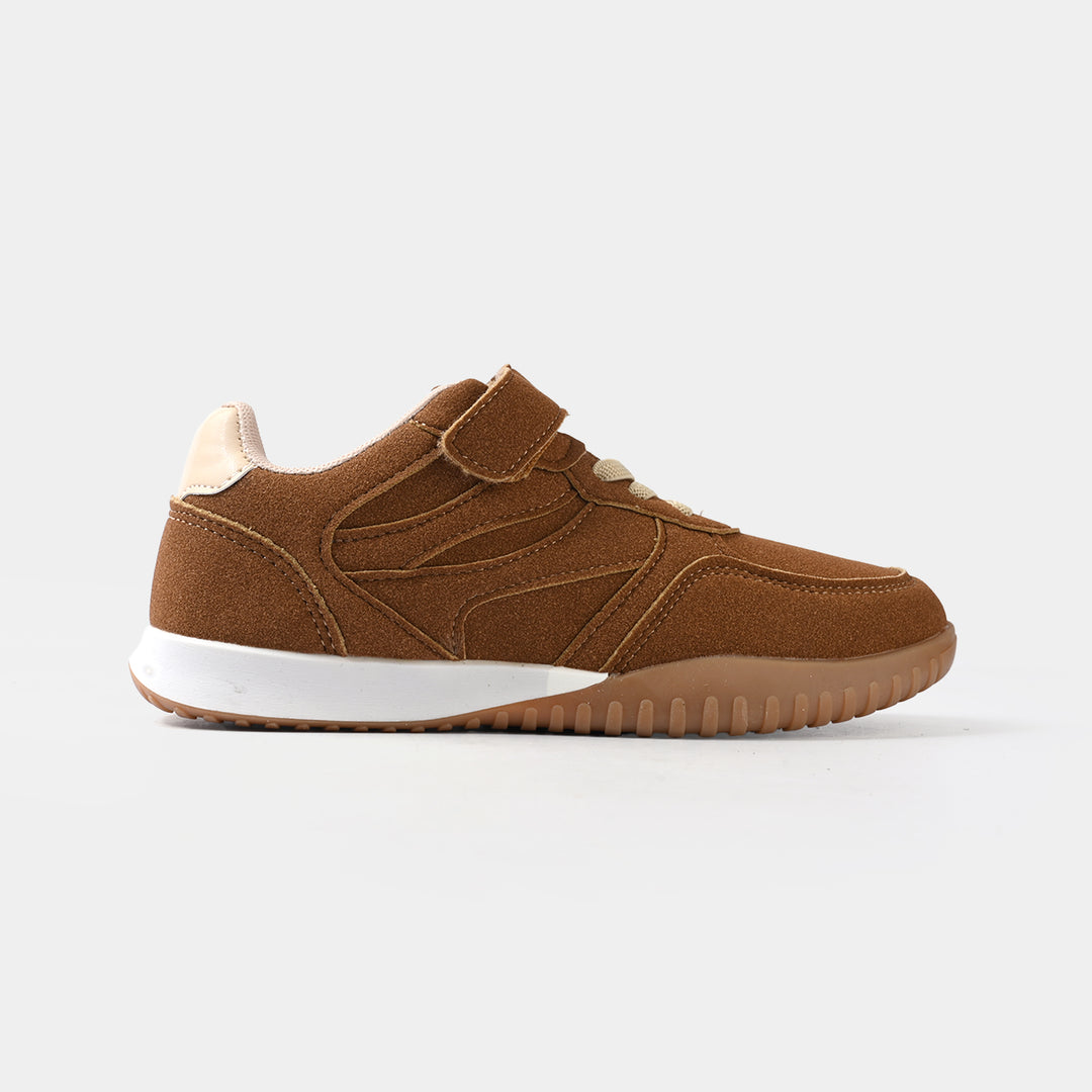 Boys Sneaker 260-6-Camel/Beig