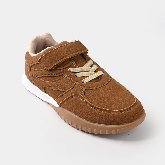 Boys Sneaker 260-6-Camel/Beig