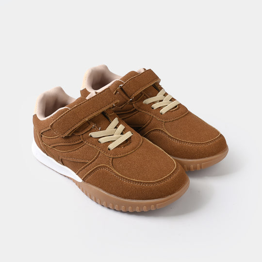 Boys Sneaker 260-6-Camel/Beig