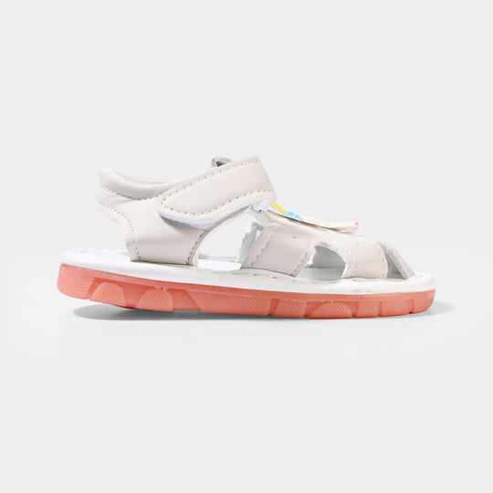 Girls Sandal 26-1-White