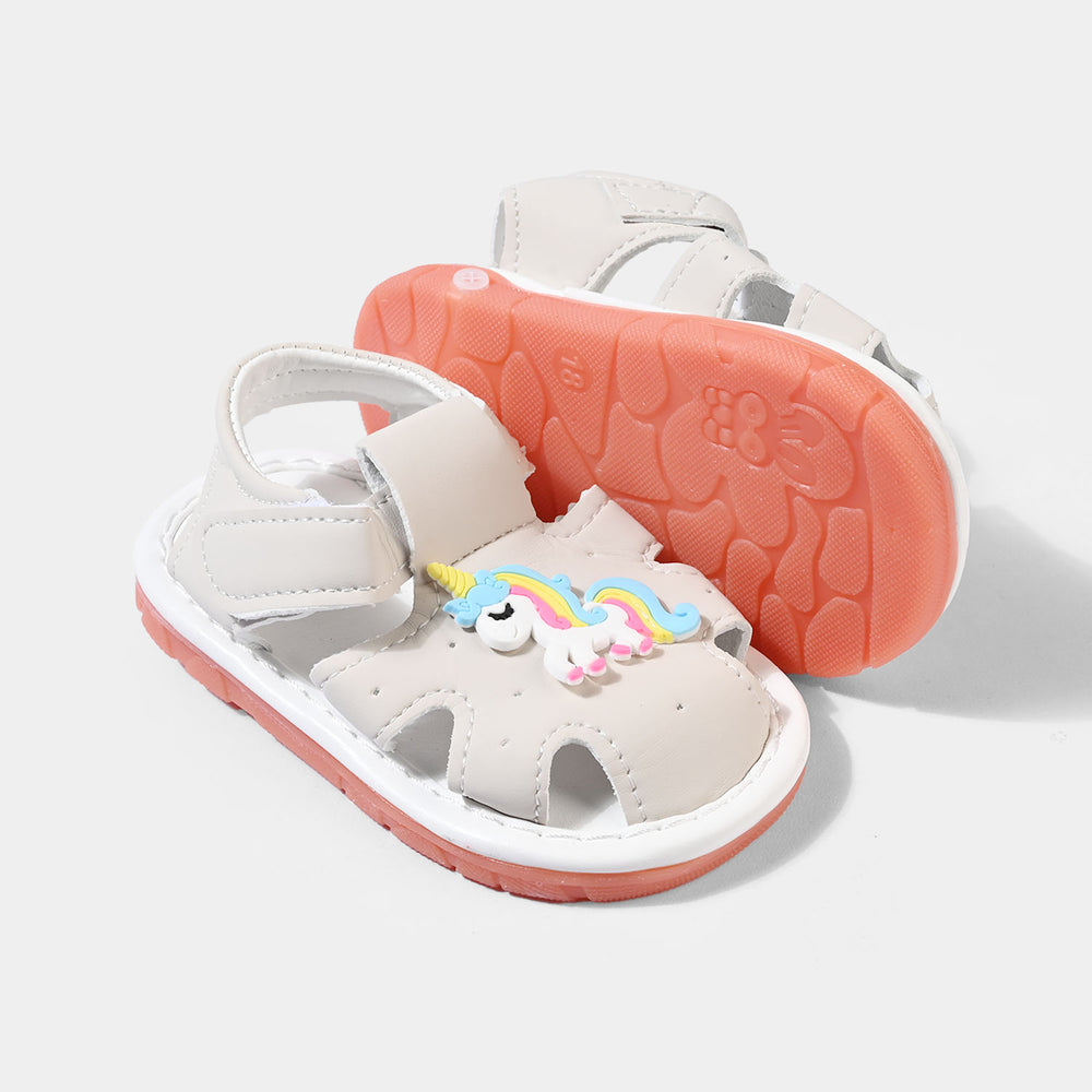 Girls Sandal 26-1-White