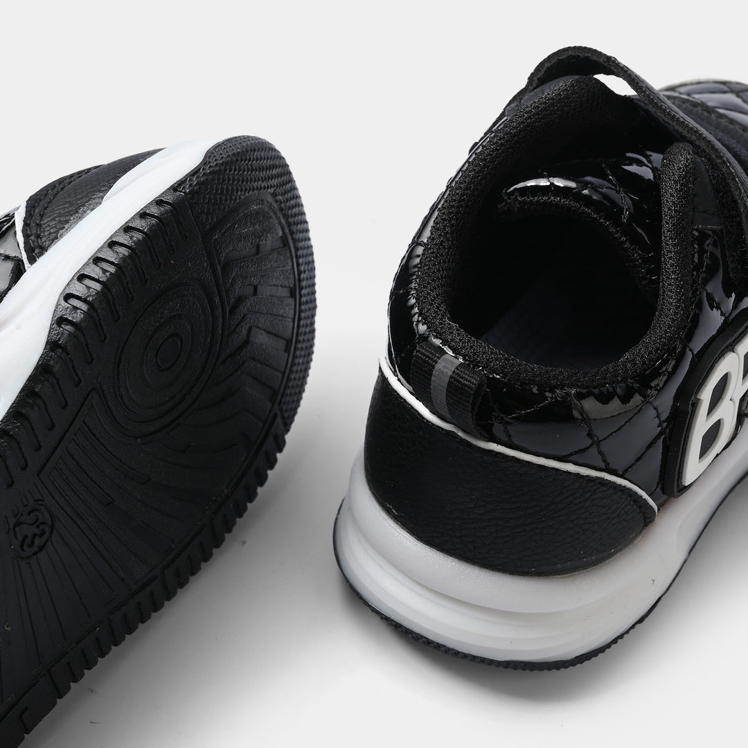 Girls Sneaker 26-10-BLACK