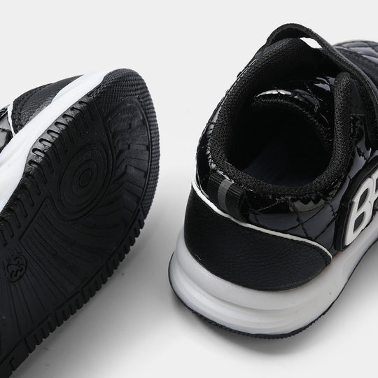 Girls Sneaker 26-10-BLACK
