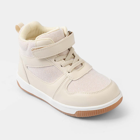 Girls Boots GO-1-BEIGE