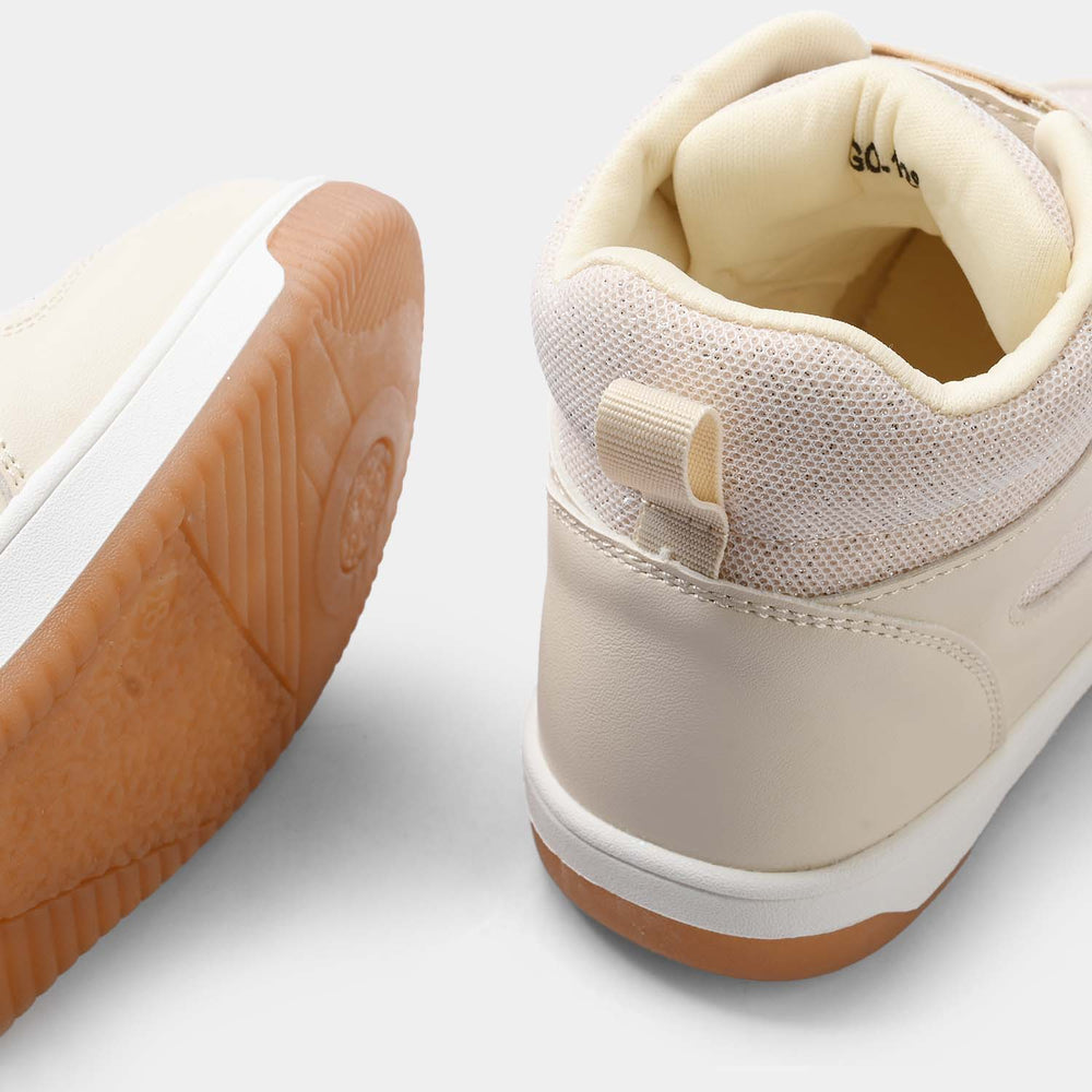 Girls Boots GO-1-BEIGE