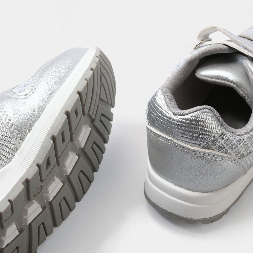 Girls Joggers G619-X2-SILVER