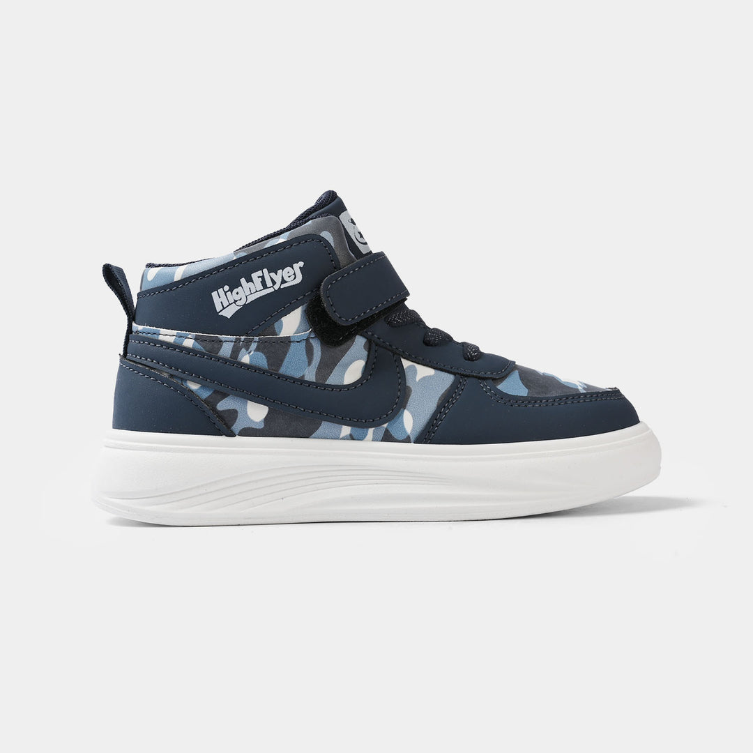 Boys Boots A110-NAVY