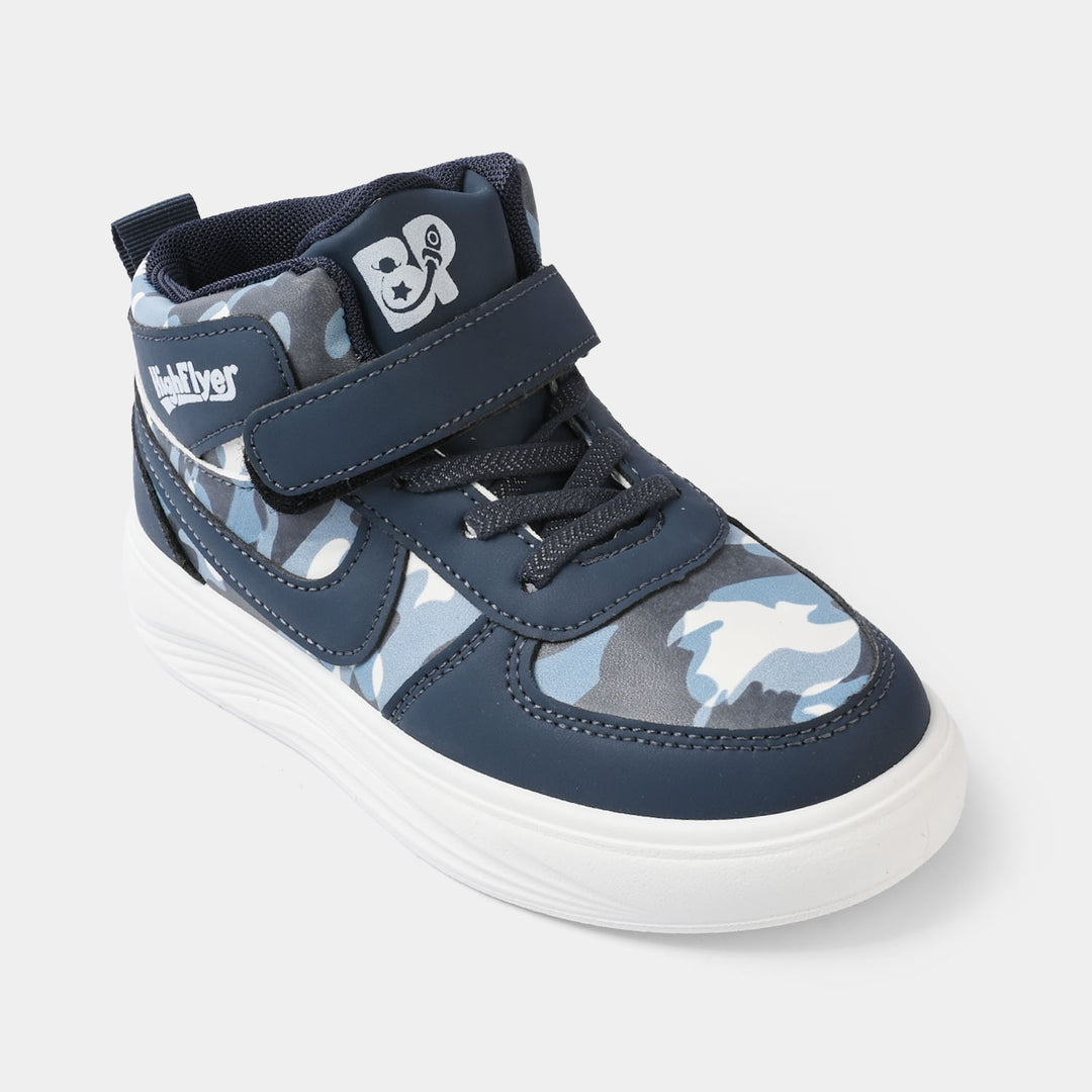 Boys Boots A110-NAVY