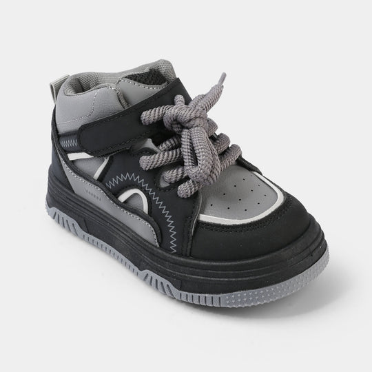 Boys Boots SY192-Black.Grey