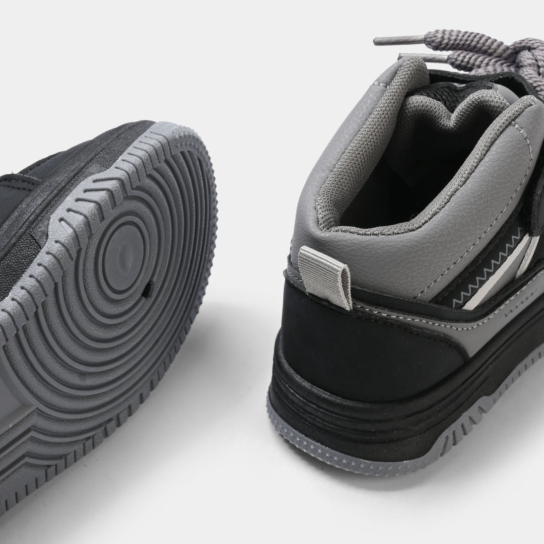 Boys Boots SY192-Black.Grey
