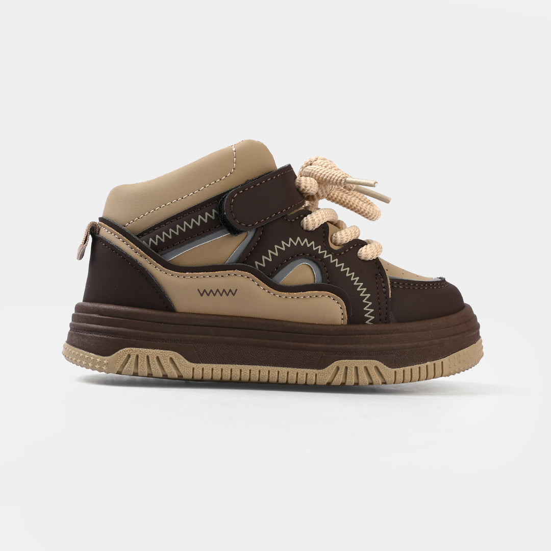 Boys Boots SY192-Coffee.Camel