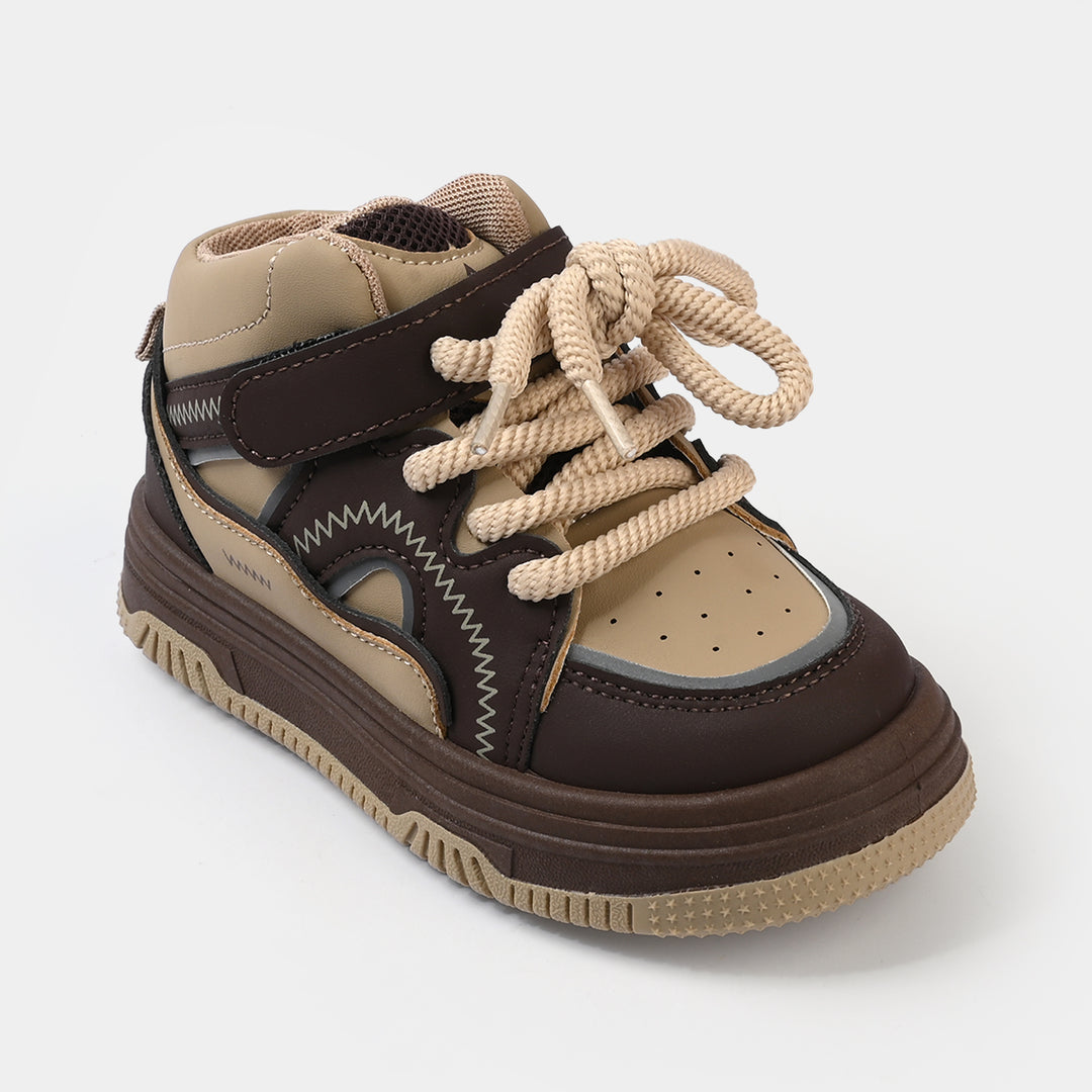Boys Boots SY192-Coffee.Camel