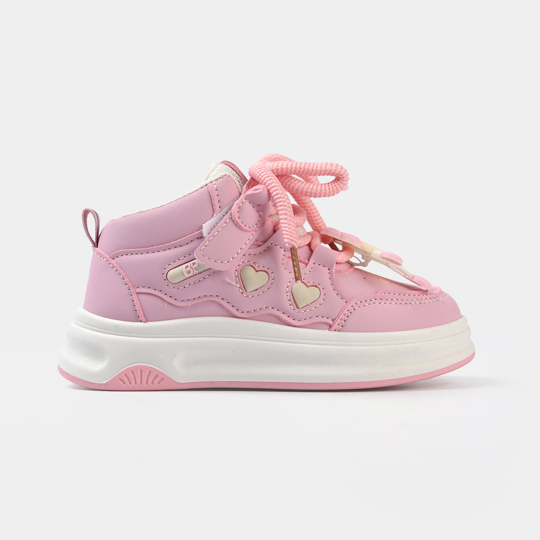 Girls Boots TX675-Pink.Beige