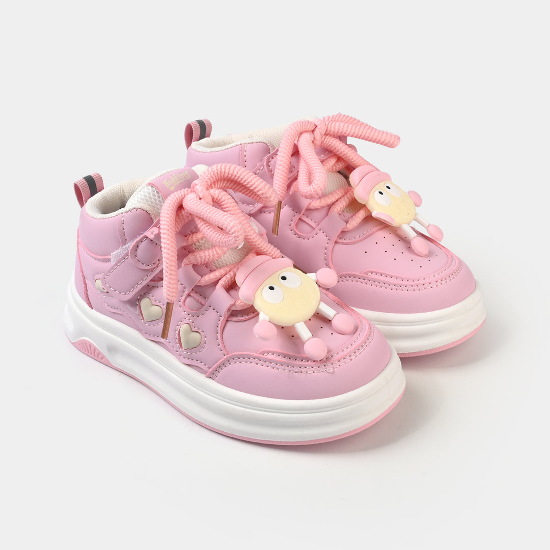 Girls Boots TX675-Pink.Beige