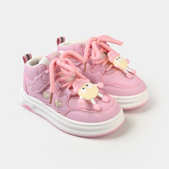 Girls Boots TX675-Pink.Beige