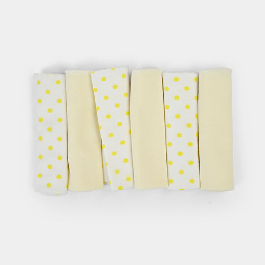 Baby Hooded Wrapping Sheet + 6Pcs Washcloths