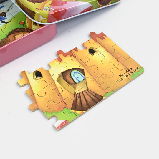 Jigsaw Puzzle Tin Box |60Pcs Set