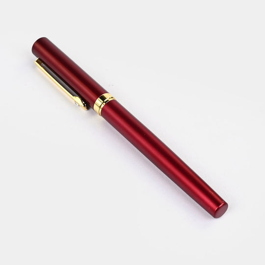 Fancy Ink Pen with Plastic Case