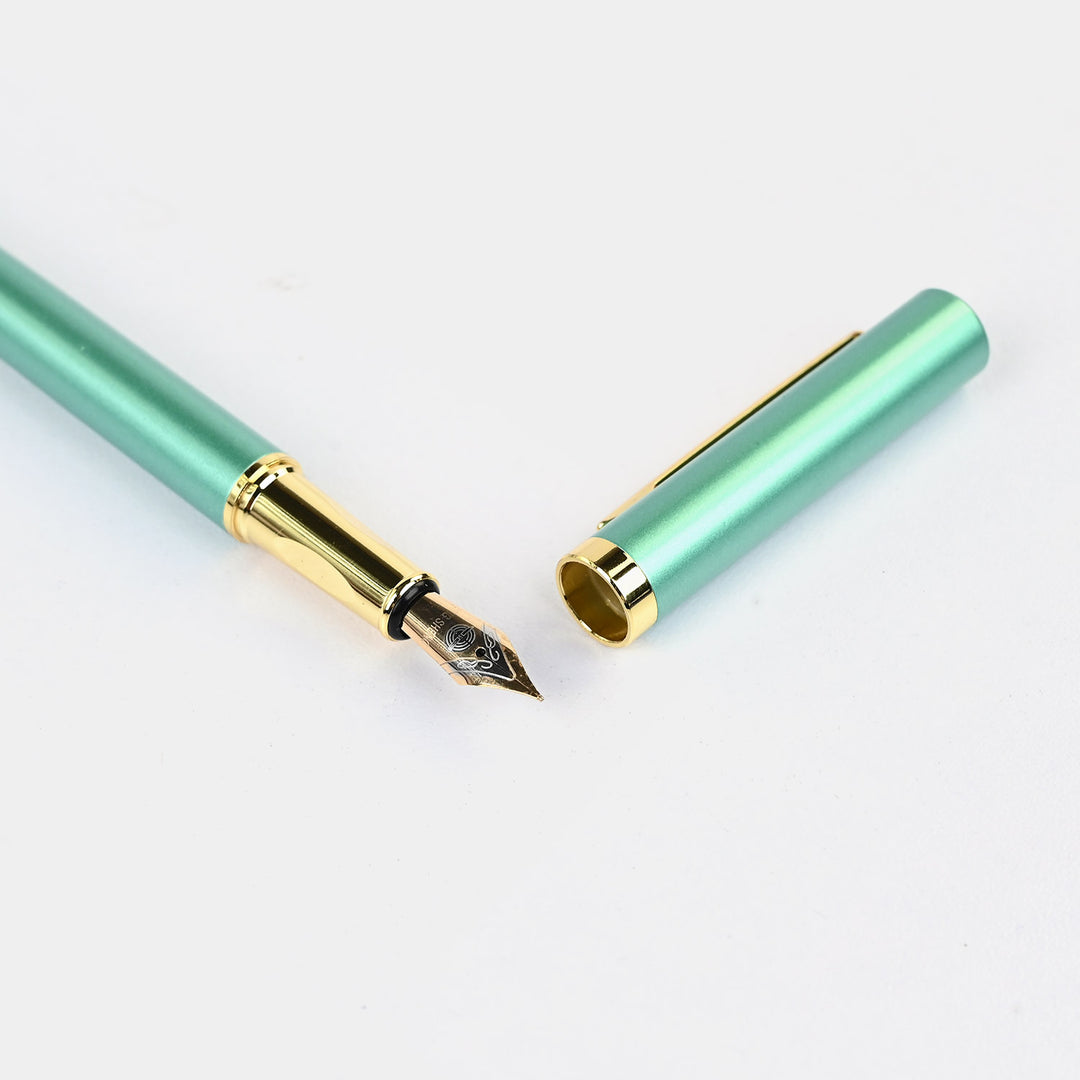 Fancy Ink Pen with Plastic Case