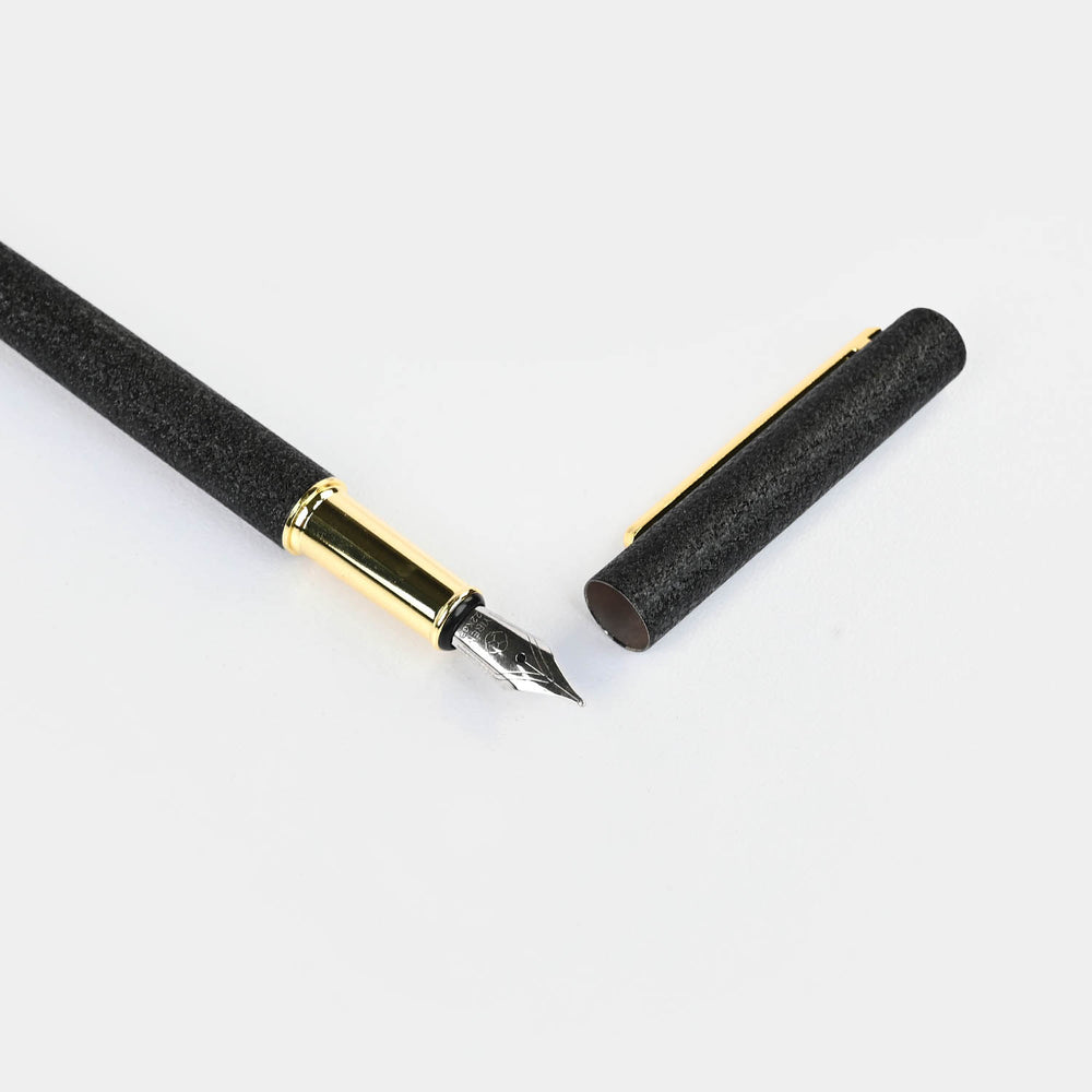 Fancy Ink Pen with Plastic Case