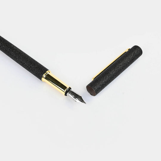 Fancy Ink Pen with Plastic Case