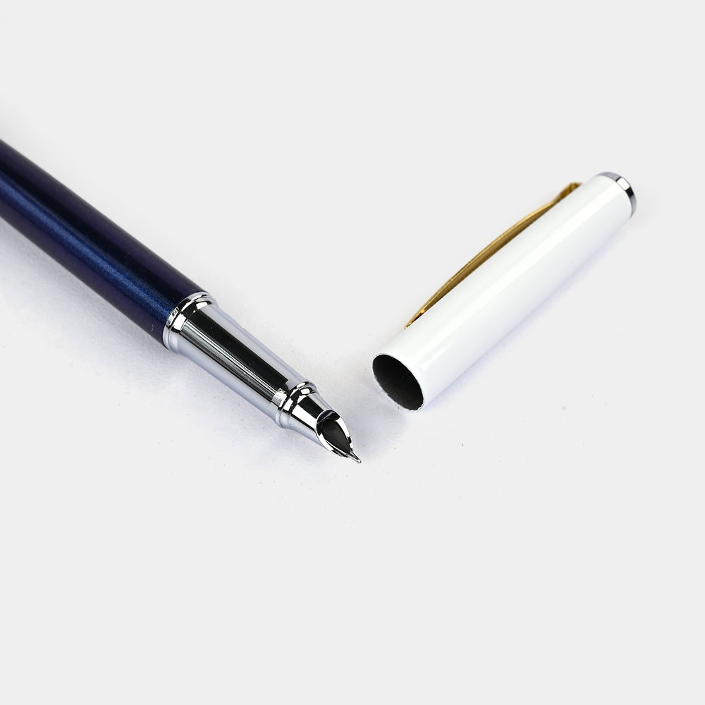 Fancy Ink Pen with Plastic Case