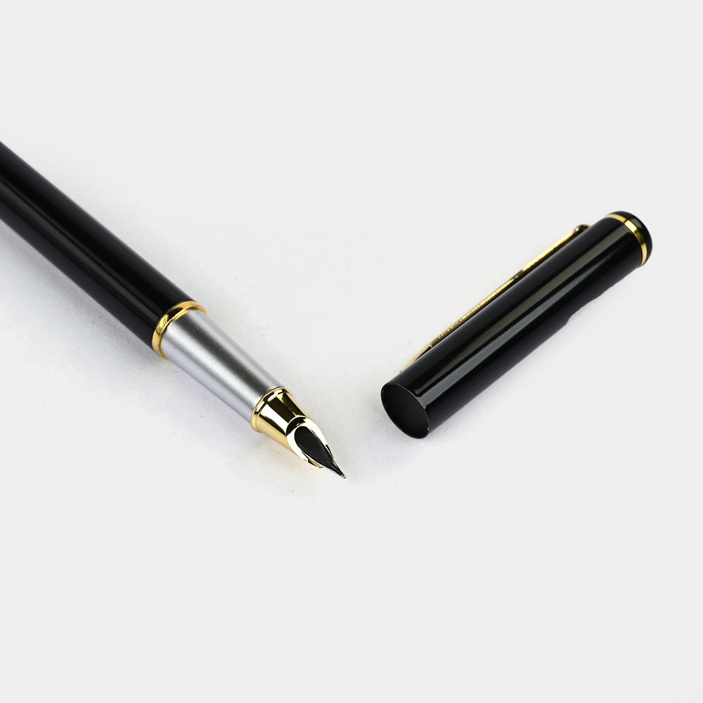 Fancy Ink Pen with Plastic Case