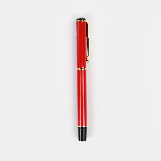 Fancy Ink Pen with Plastic Case