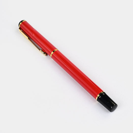 Fancy Ink Pen with Plastic Case