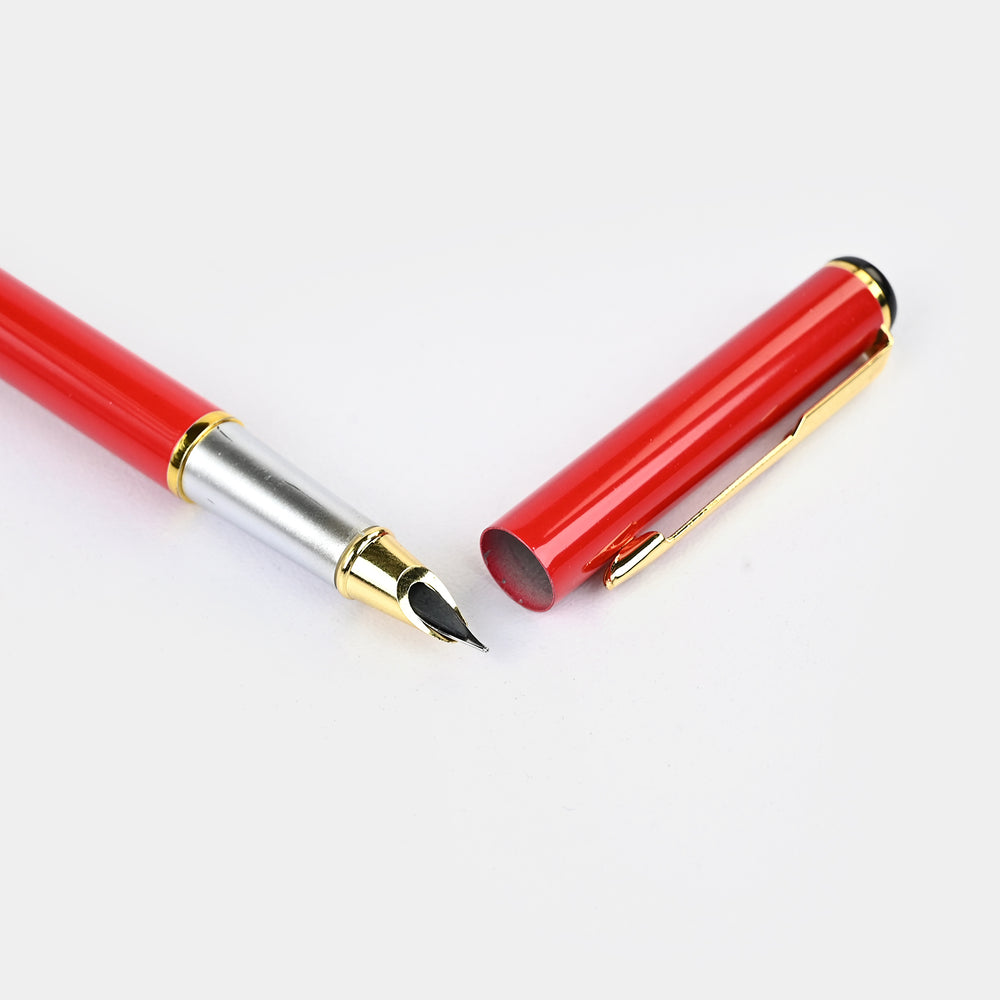 Fancy Ink Pen with Plastic Case