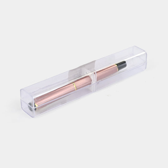 Fancy Ink Pen with Plastic Case
