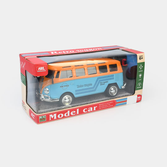Retro Wagon Remote Control Model Car