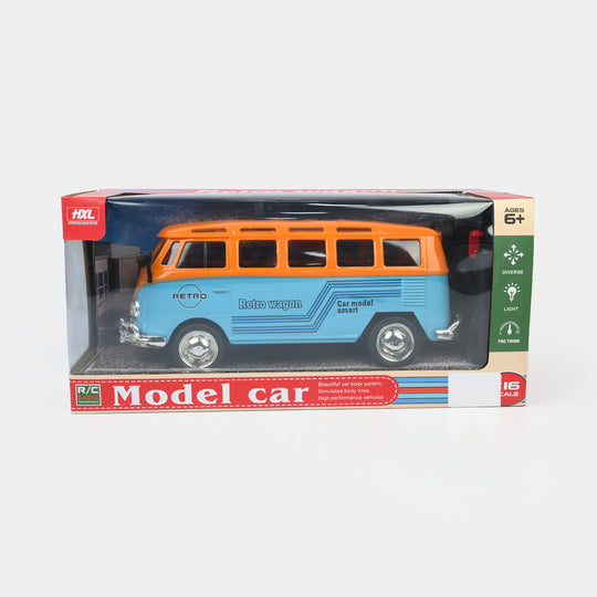 Retro Wagon Remote Control Model Car