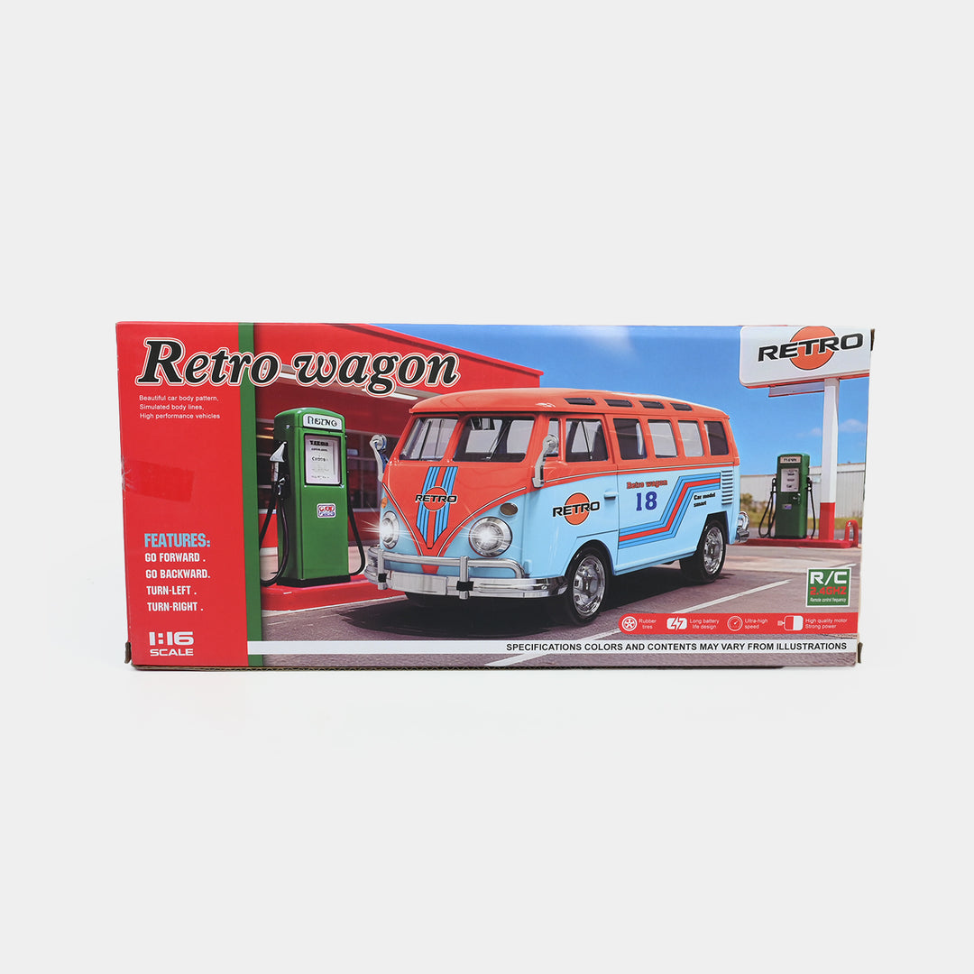 Retro Wagon Remote Control Model Car
