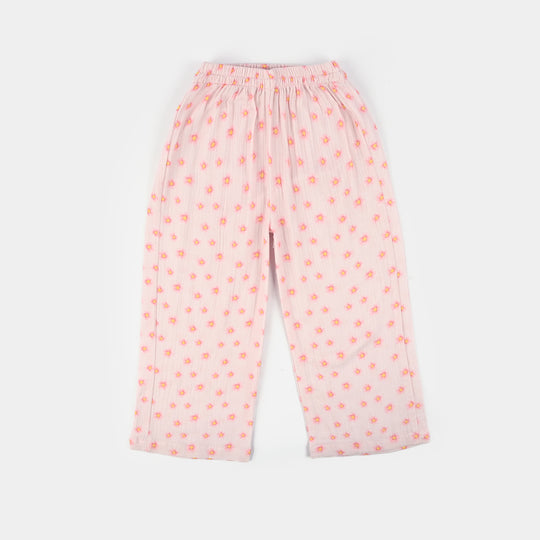 Girls Gauze Co-Ord Set (Orchid) - Baby Pink