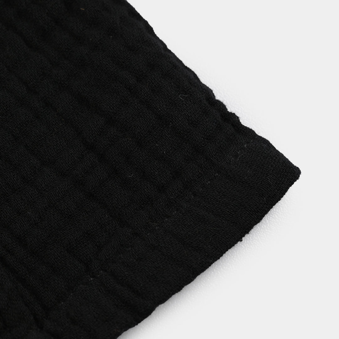 Boys Gauze Shorts (Power Move) - Black