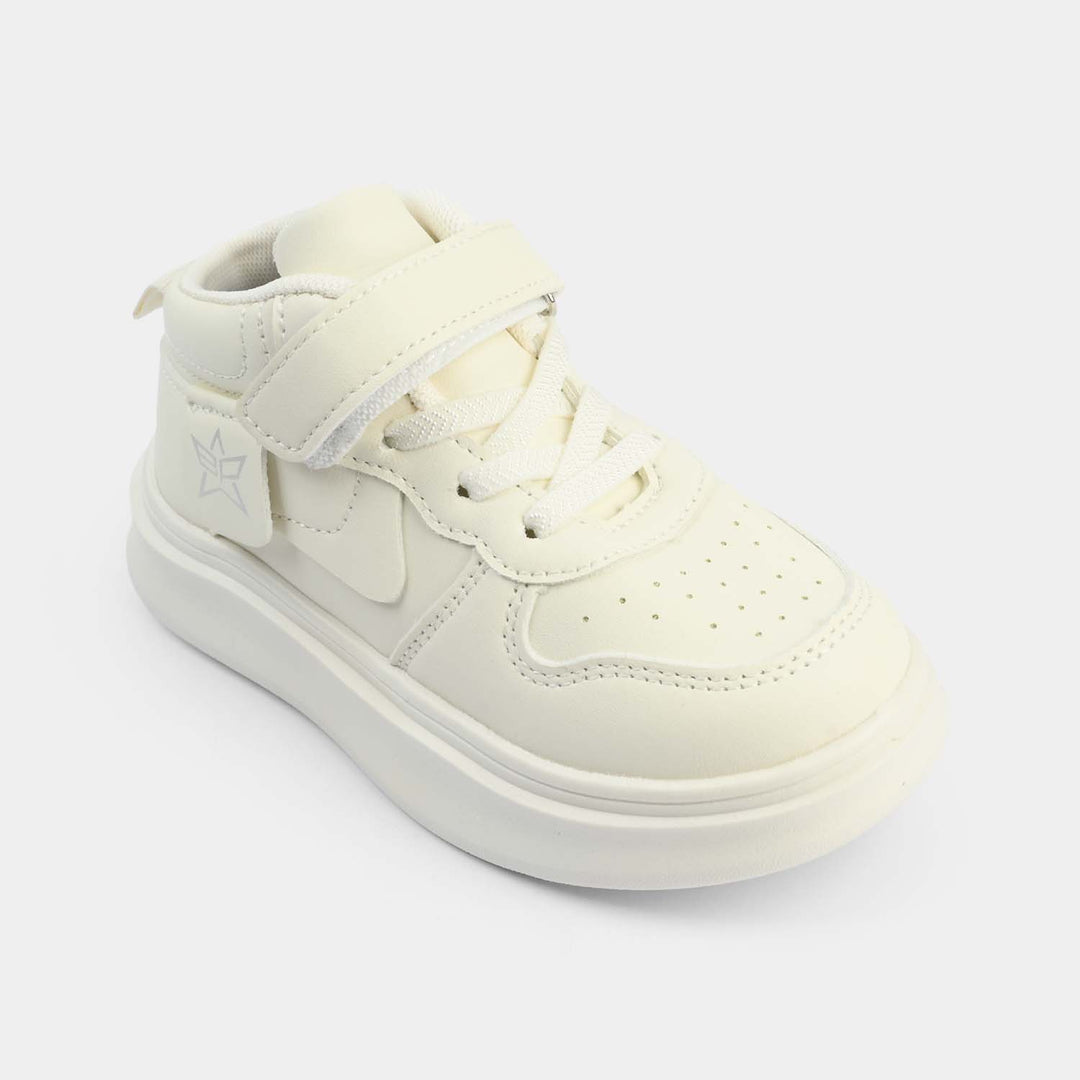Boys Boots A705-WHITE