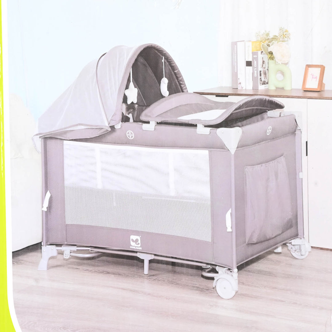 Baby Multifunctional Bedside Playard & Travel Cot