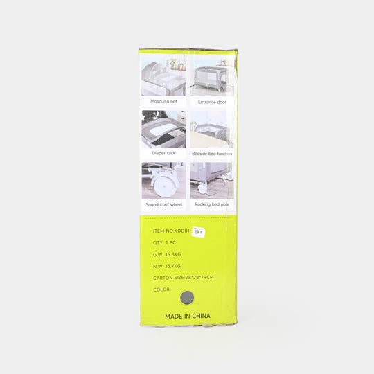 Baby Multifunctional Bedside Playard & Travel Cot