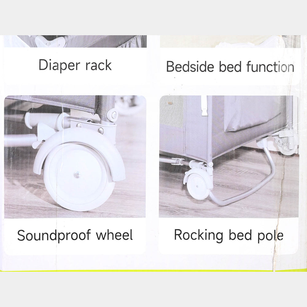Baby Multifunctional Bedside Playard & Travel Cot