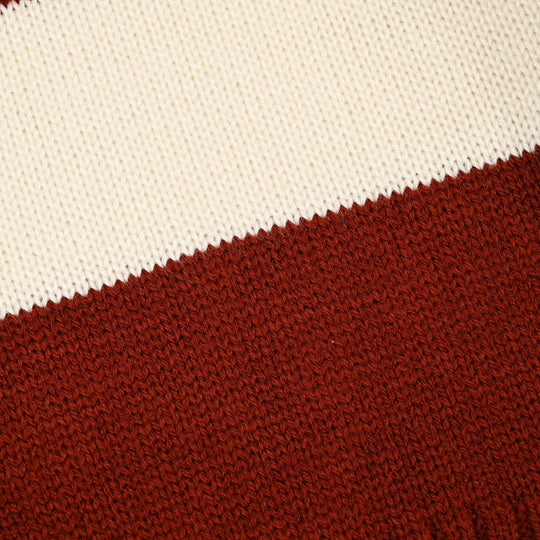 Boys Acrylic Sweater-Team 36-Brown
