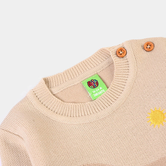 Infant Boys Sweater-Adventure-Multi