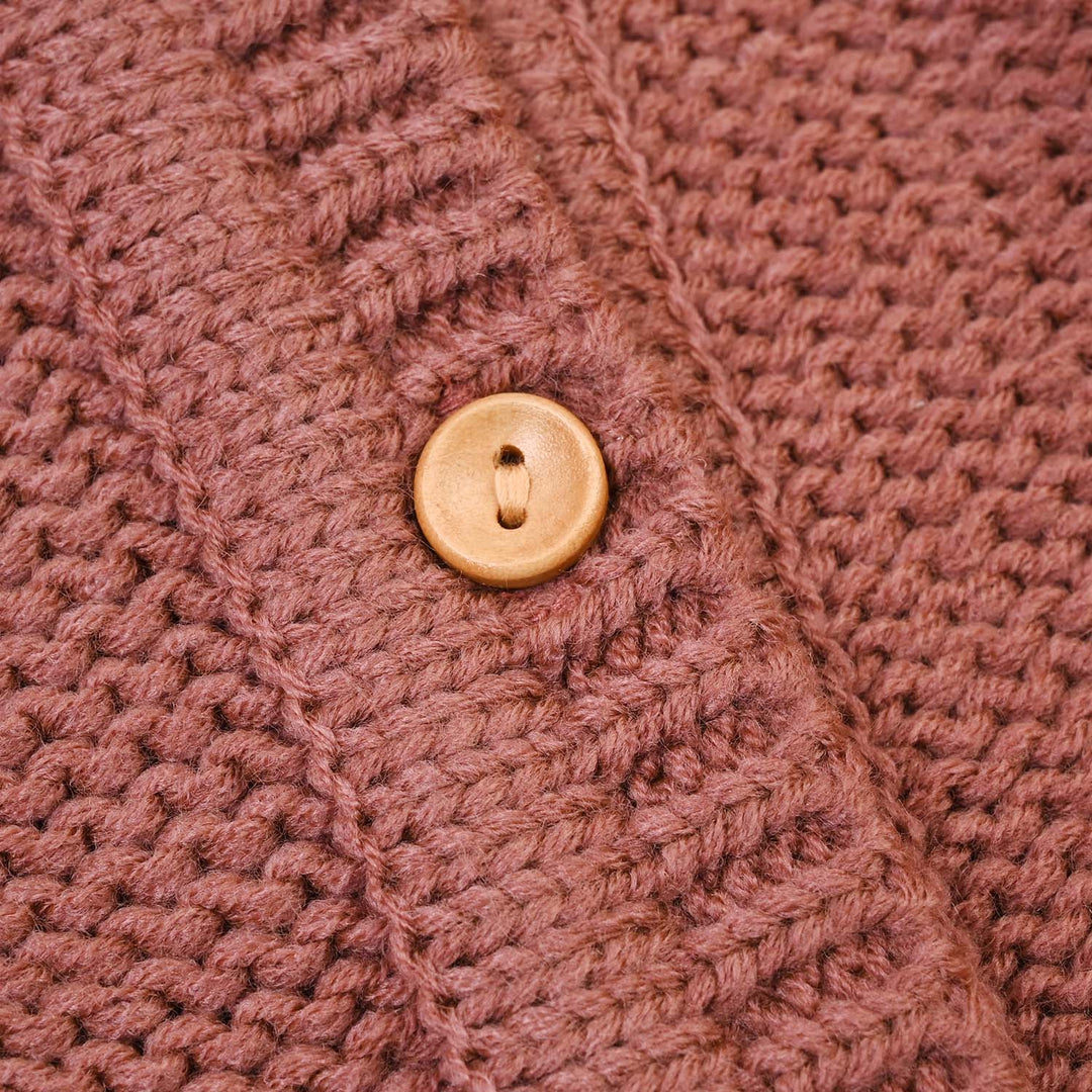Infant Girls Sweater-Flower Bunch
