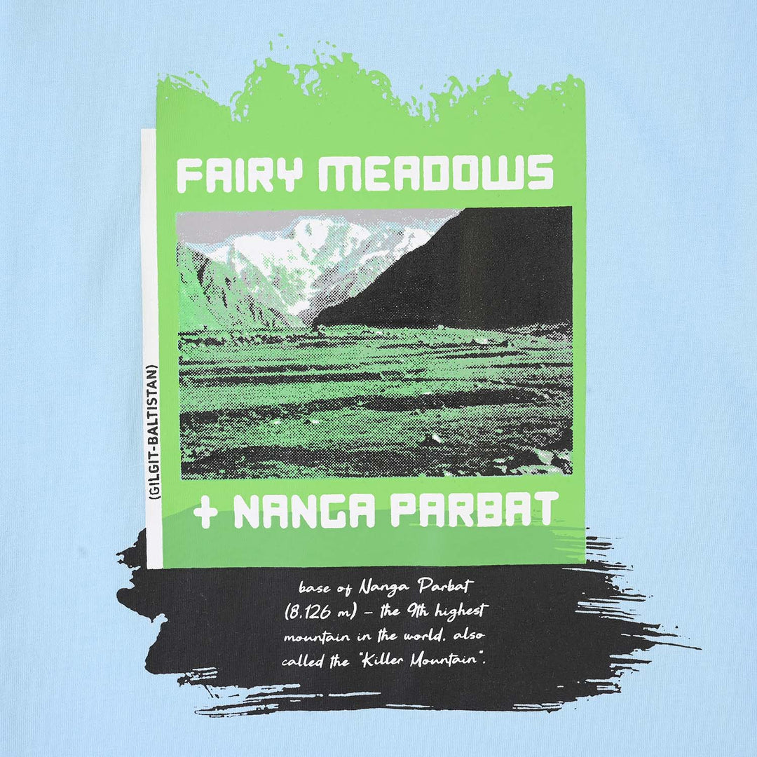Boys Cotton Jersey T-Shirt Nanga Parbat - Blue
