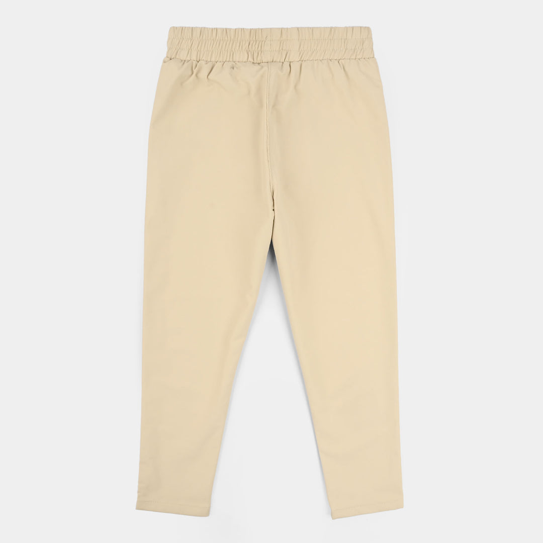 GIRLS Polyester JEGGING SKINNY-BEIGE